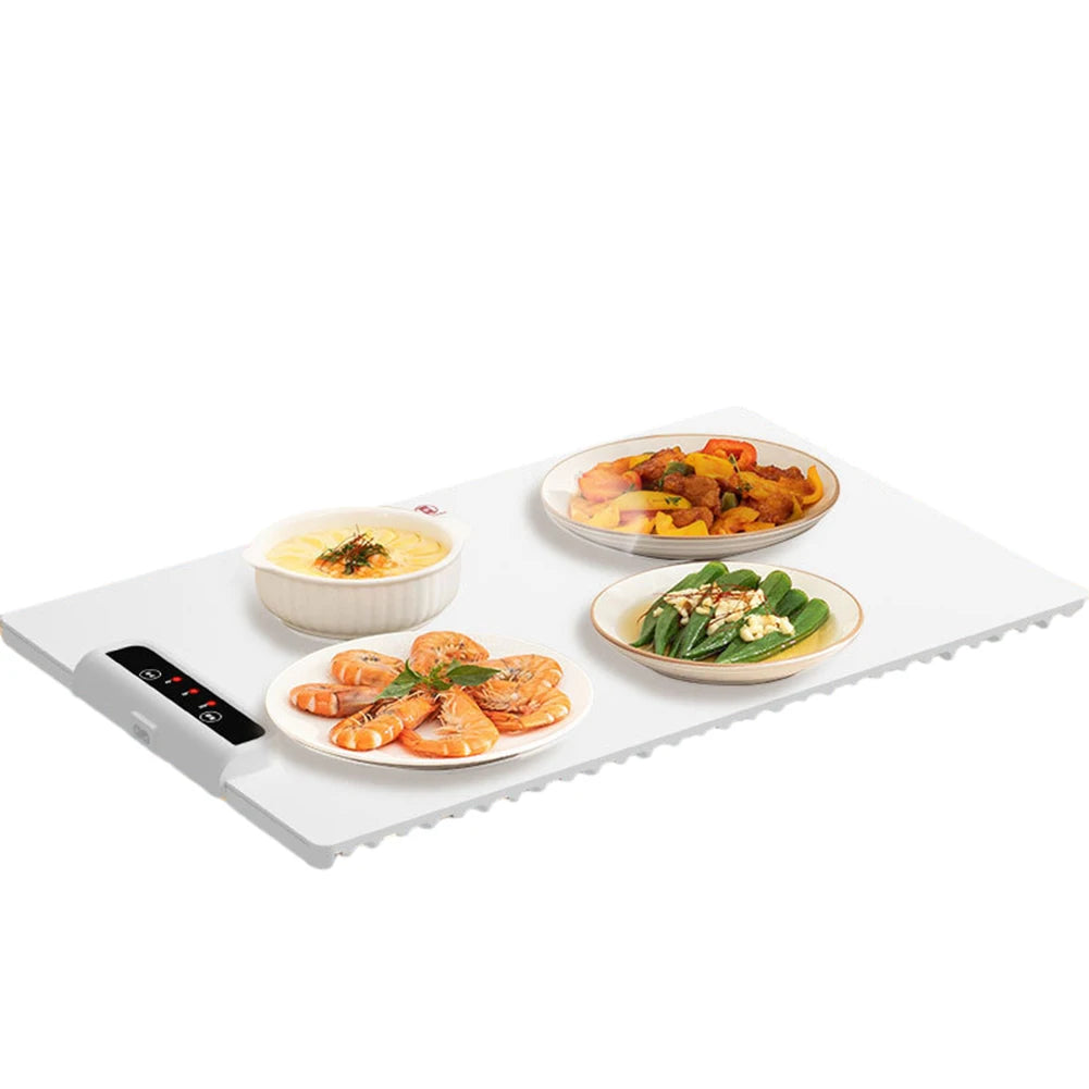 Smart Electric Warming Tray – Adjustable Temperature Heating Plate for Parties, Dinners, and Family Gatherings | Fast-Heating Silicone Design for Effortless Serving