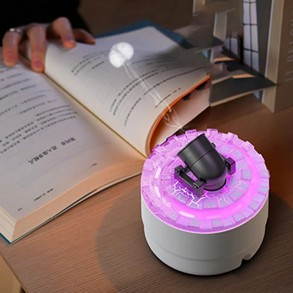 Volcanic Mist Cannon Humidifier – Powerful Aroma Diffuser & Air Purifier for Home & Office