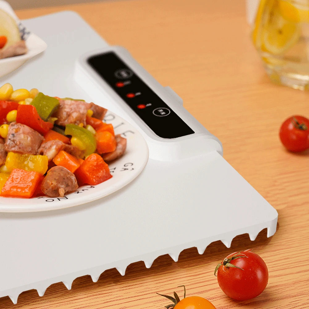 Smart Electric Warming Tray – Adjustable Temperature Heating Plate for Parties, Dinners, and Family Gatherings | Fast-Heating Silicone Design for Effortless Serving