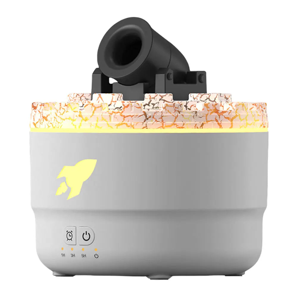 Volcanic Mist Cannon Humidifier – Powerful Aroma Diffuser & Air Purifier for Home & Office